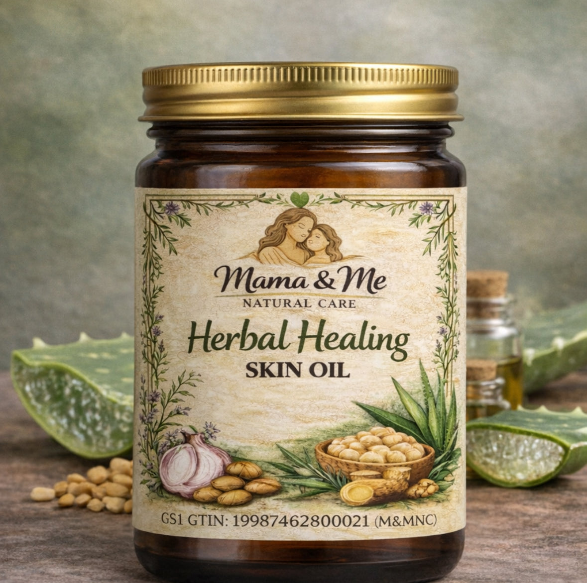 Mama&me natural care-herbal healing skin oil