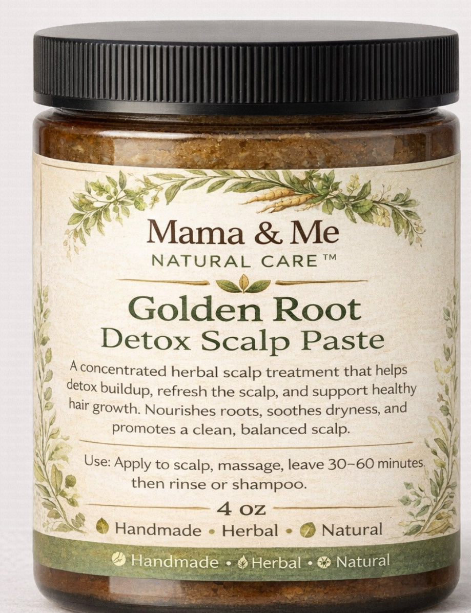 Mama & Me NATURAL CARE™ Golden Root Detox Scalp Paste