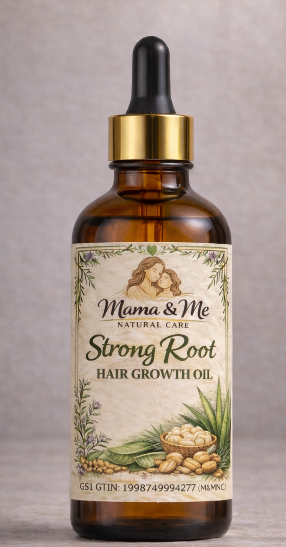 Mama & Me NATURAL CARE -Strong Root HAIR GROWTH OIL