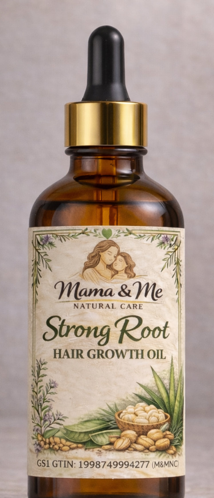 Mama & Me NATURAL CARE -Strong Root HAIR GROWTH OIL